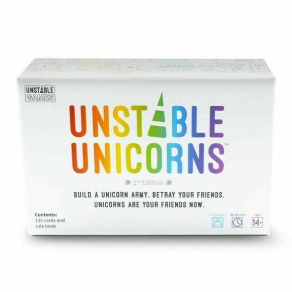 TeeTurtle Unstable Unicorns Card Game - A strategic card game and party Game - Picture 1 of 4